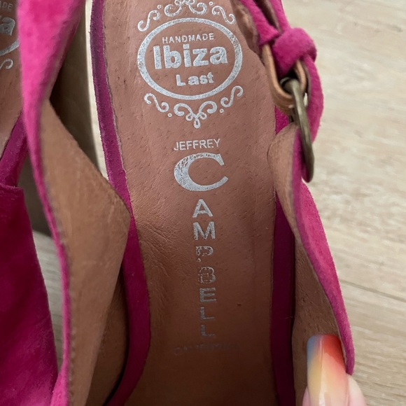 Jeffrey Campbell suede platform - Picture 4 of 5